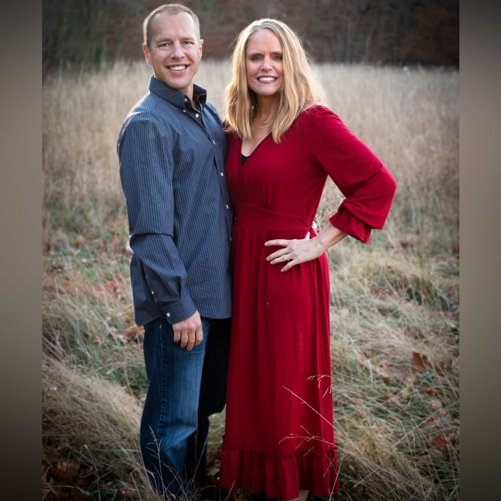Women's Long Sleeve Midi Dress in Wine Red - Picture 11 of 12